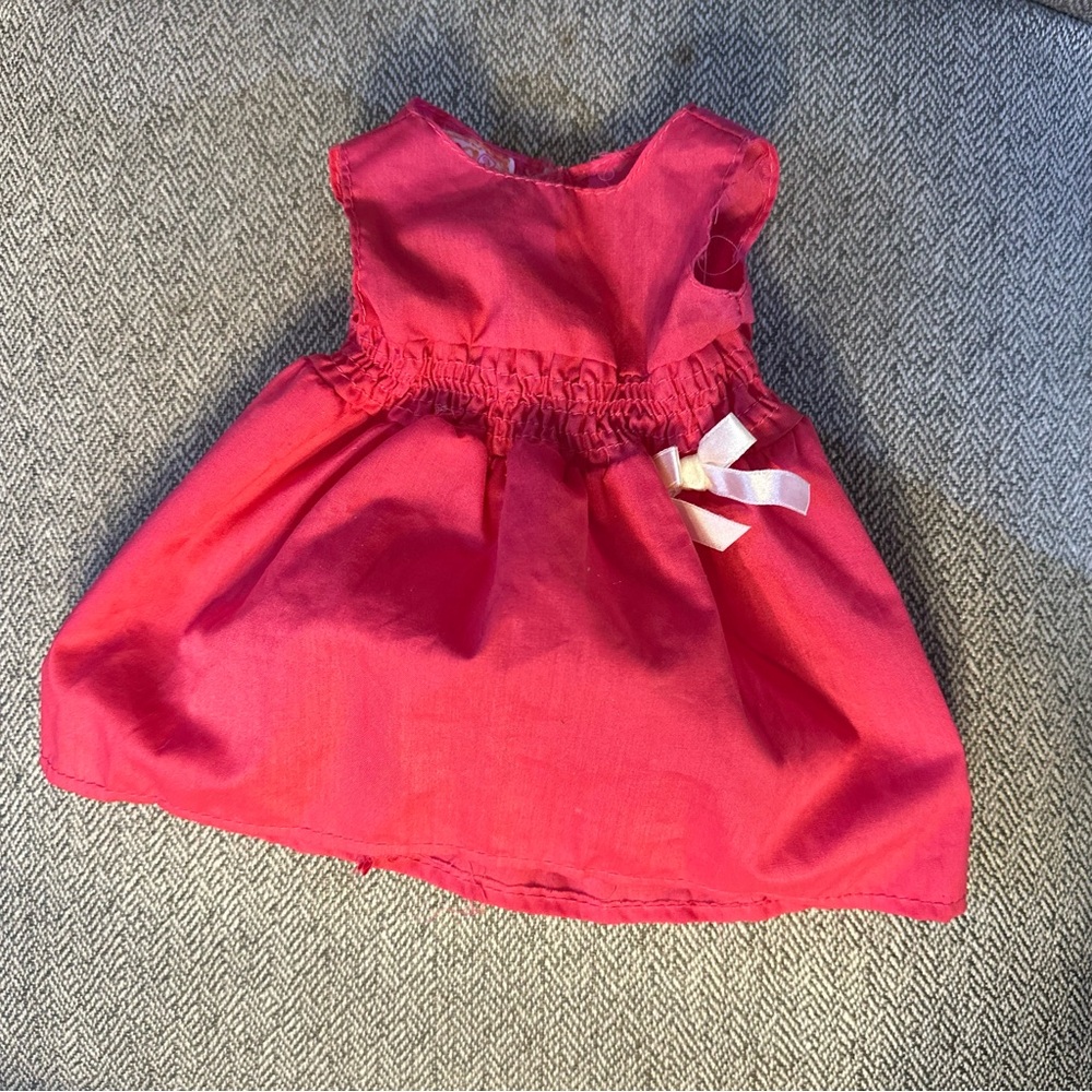 OG our Generation Doll Pink Dress White Bow Our Generation Baby Doll